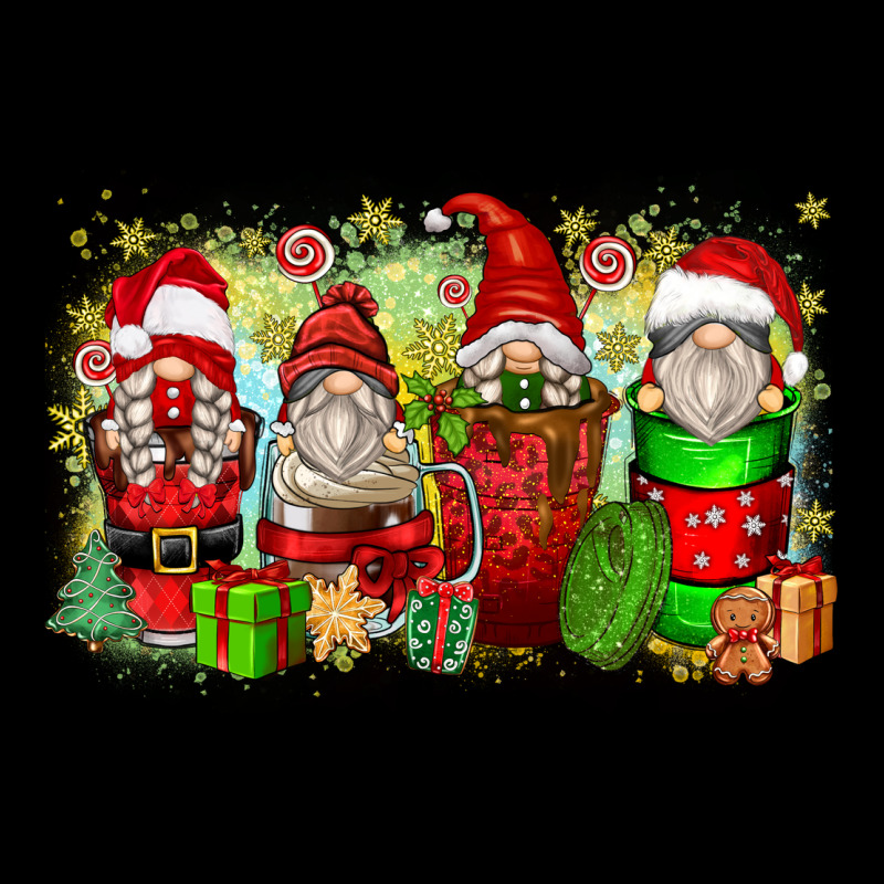 Christmas Gnome Coffee Cups Heavy Core Tee by Zillion Design Studio | Teevron