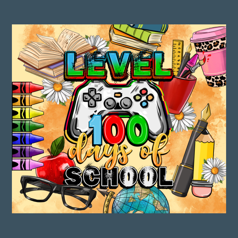 Level 100 Days Of School Urban Hoodie by CowGirlArtShop | Teevron