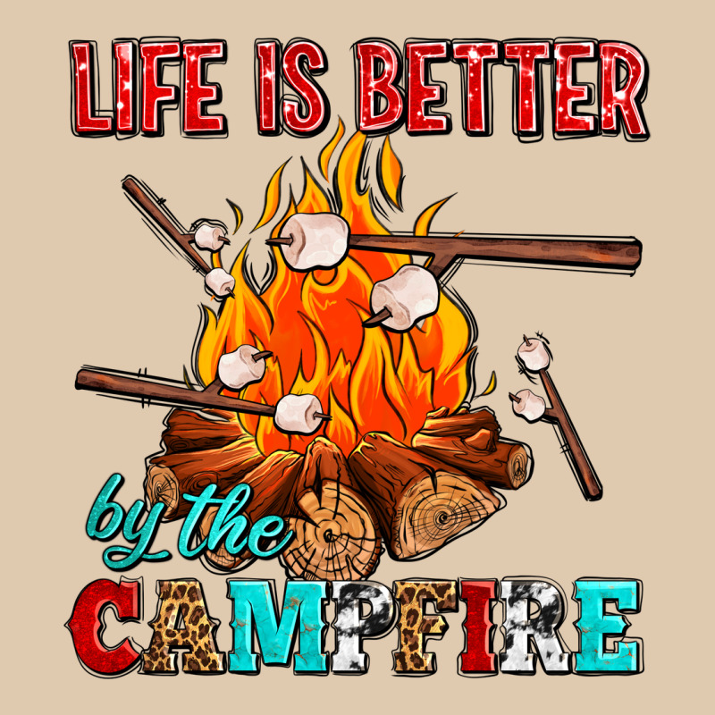 Life Is Better By The Campfire With Marshmallows Heavyweight Sweatshirt by AdoDesignShop | Teevron