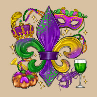 Mardi Gras Fleur De Lis Heavyweight Hoodie | Teevron