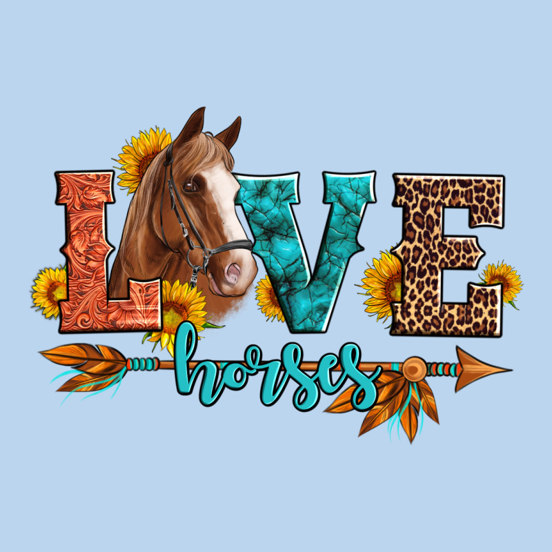 Love Horses  Leather Turquoise Leopard Classic Tee by Artiststas | Teevron