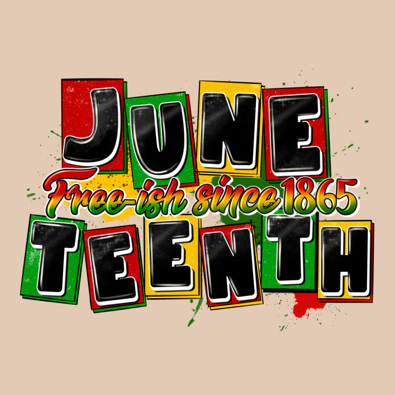 Juneteenth Freeish Since 1865 Urban Hoodie by CowGirlArtShop | Teevron