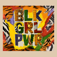 Black Girl Power Tumbler Heavyweight Sweatshirt | Teevron