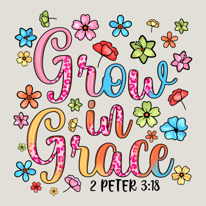 Grow In Grace Heavy Core Tee by texasbilliewilder | Teevron
