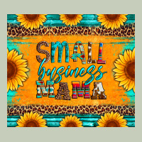 Small Business Mama Leopard Turquoise Aztec Serape Cowhide Sunflowers Classic Tee | Teevron