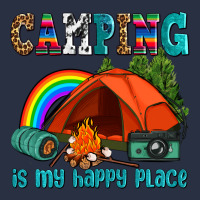Camping Is My Happy  Place Heavyweight Sweatshirt | Teevron