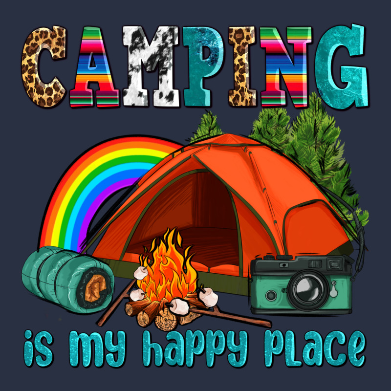 Camping Is My Happy  Place Heavyweight Sweatshirt by AdoDesignShop | Teevron