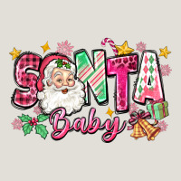 Pink Santa Baby Christmas Heavy Core Tee | Teevron
