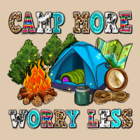 Camp More Worry Less Heavyweight Sweatshirt | Teevron