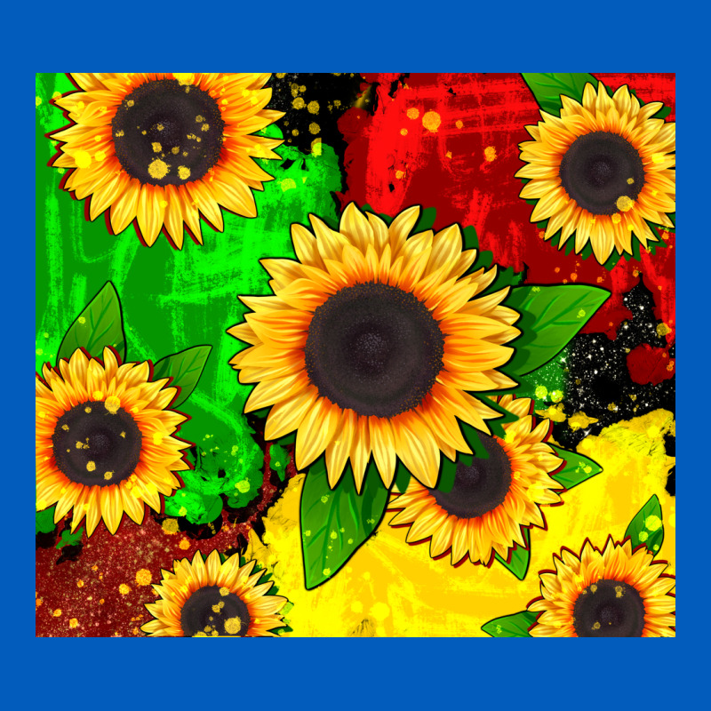 Juneteenth Sunflowers Urban Hoodie by CowGirlArtShop | Teevron