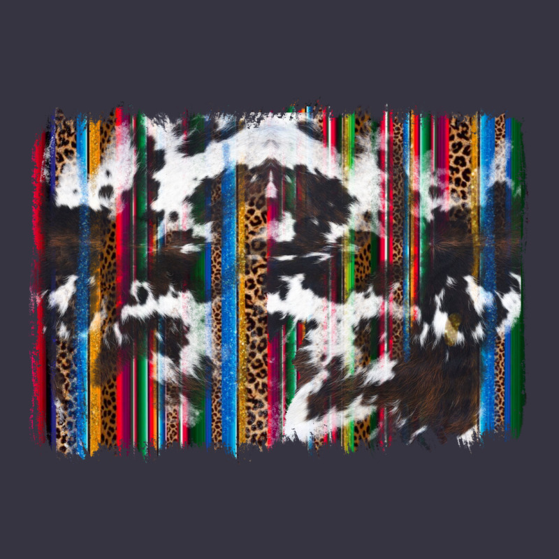 Cowhide, Leopard Serape Backgraund Vintage Hoodie by JahusDesignShop | Teevron