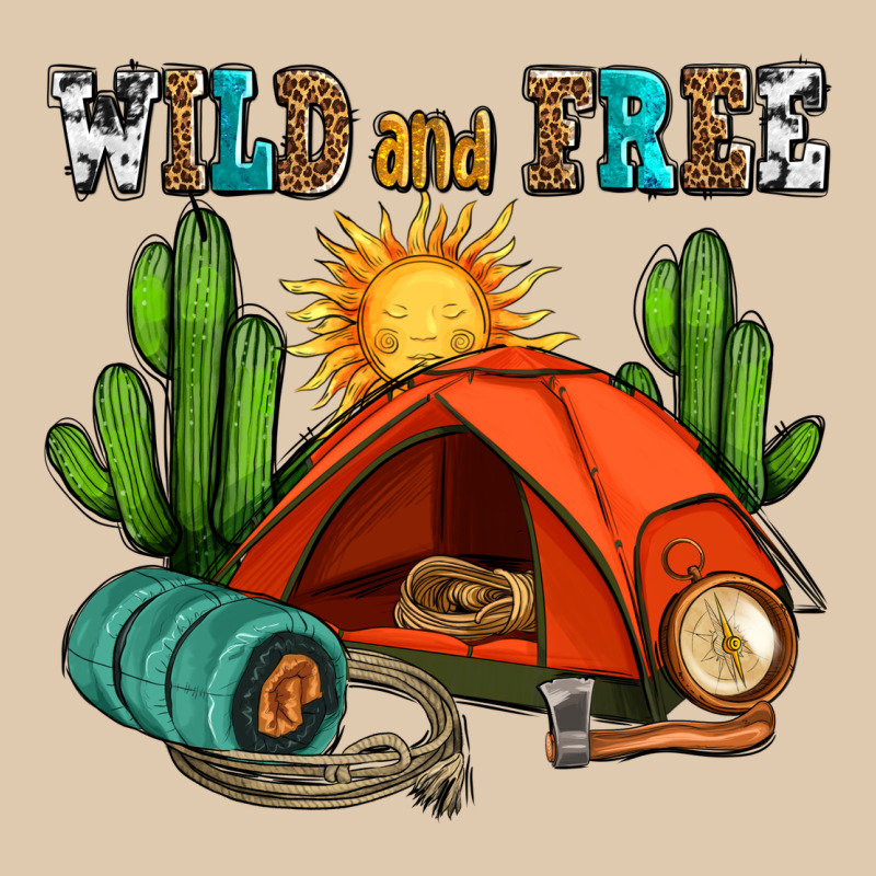 Wild And Free Camp Heavyweight Sweatshirt by AdoDesignShop | Teevron