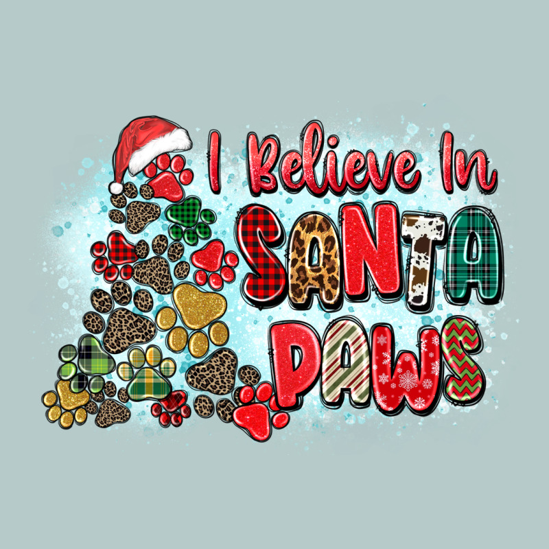 I Believe In Santa Paws Heavy Core Tee by Zillion Design Studio | Teevron