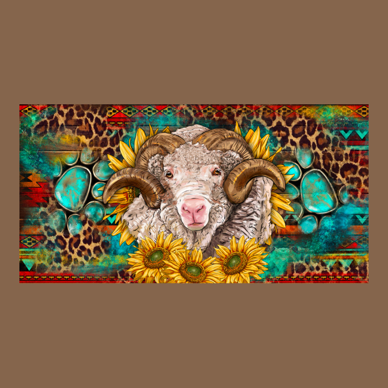 Merino Ram License Plate Premium Tee by BarkalooDesign | Teevron