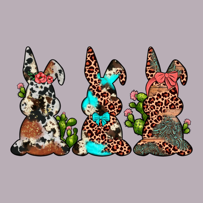 Leopard Cowhide Turquoise Cactus Bunny's Vintage Tee by JahusDesignShop | Teevron