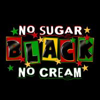 No Sugar No Cream Black Urban Hoodie | Teevron
