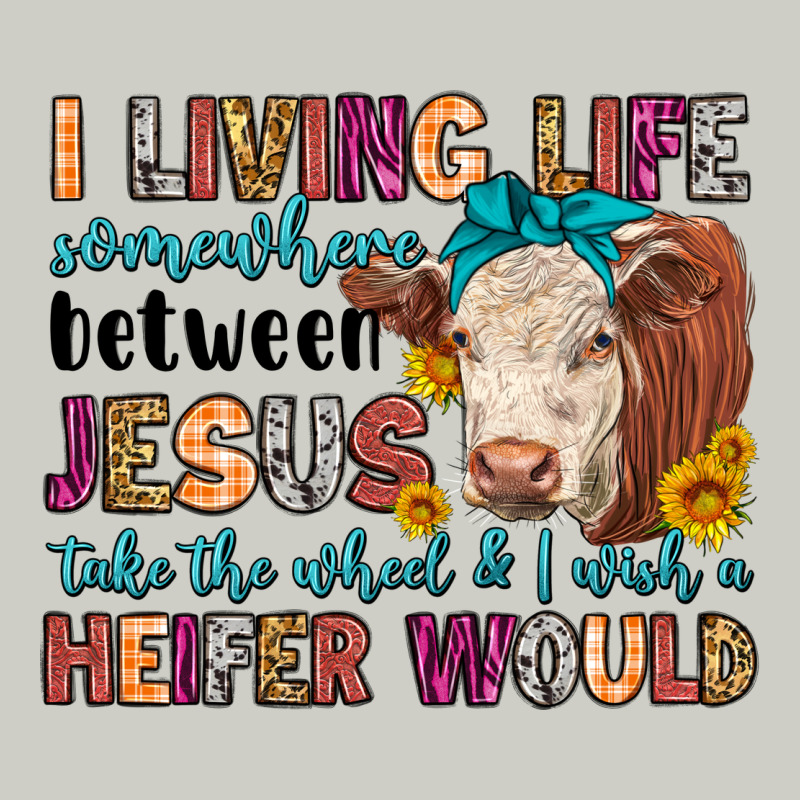 I Living Life Somewhere Between Jesus Take The Whe Heavyweight Hoodie by LillyAllenDesigns | Teevron