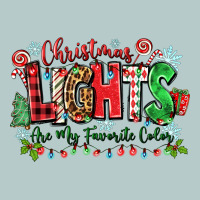 Christmas Lights Are My Favorite Color Heavy Core Tee | Teevron