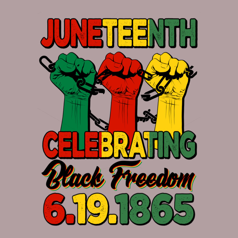 Juneteenth Celebrating Black Freedom Vintage Hoodie by HRA Design Shop | Teevron