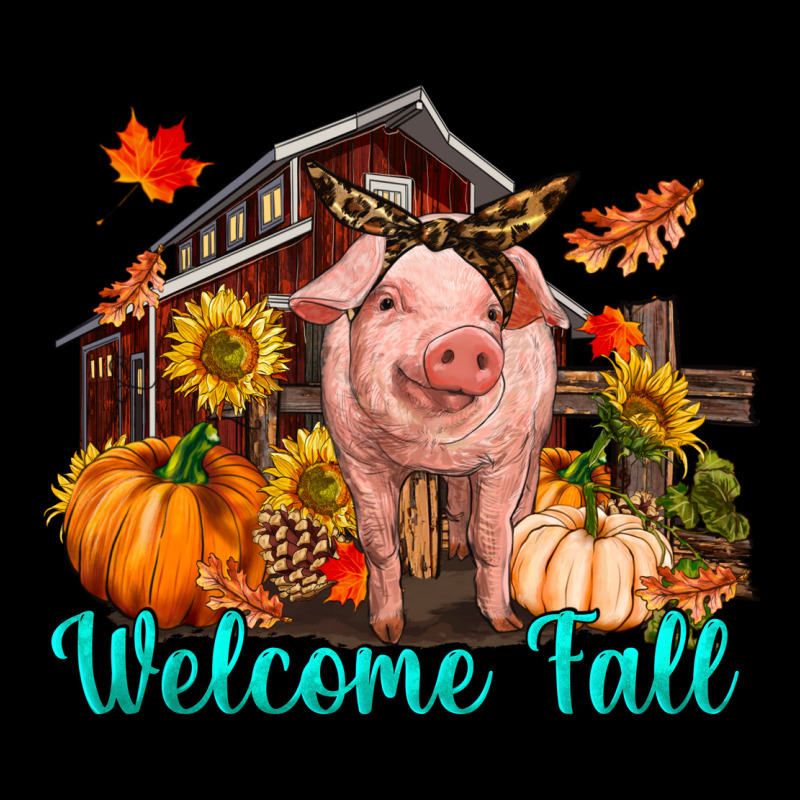 Welcome Fall Pig Heavy Core Tee by RanaPortraitStore | Teevron