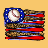 Leopard Baseball Flag3 Vintage Hoodie | Teevron