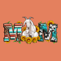 Goat Mom Serape Leopard Cowhide Goat Family Classic Tee | Teevron