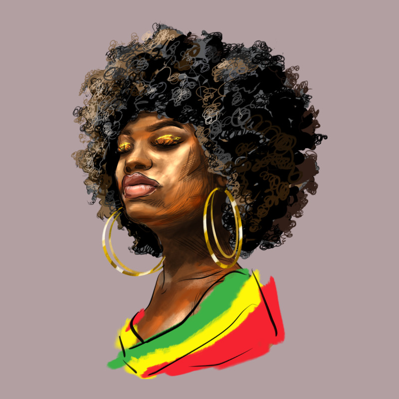 Juneteenth Black Women Vintage Hoodie by HRA Design Shop | Teevron