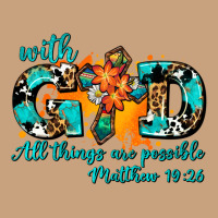 With God All Things Are Possible. Cross Vintage Tee | Teevron