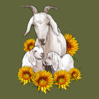 Goat Family With Sunflowers Classic Tee | Teevron