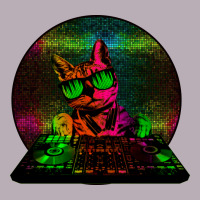 House Cat (rainbow Dj Kitty) Vintage Tee | Teevron