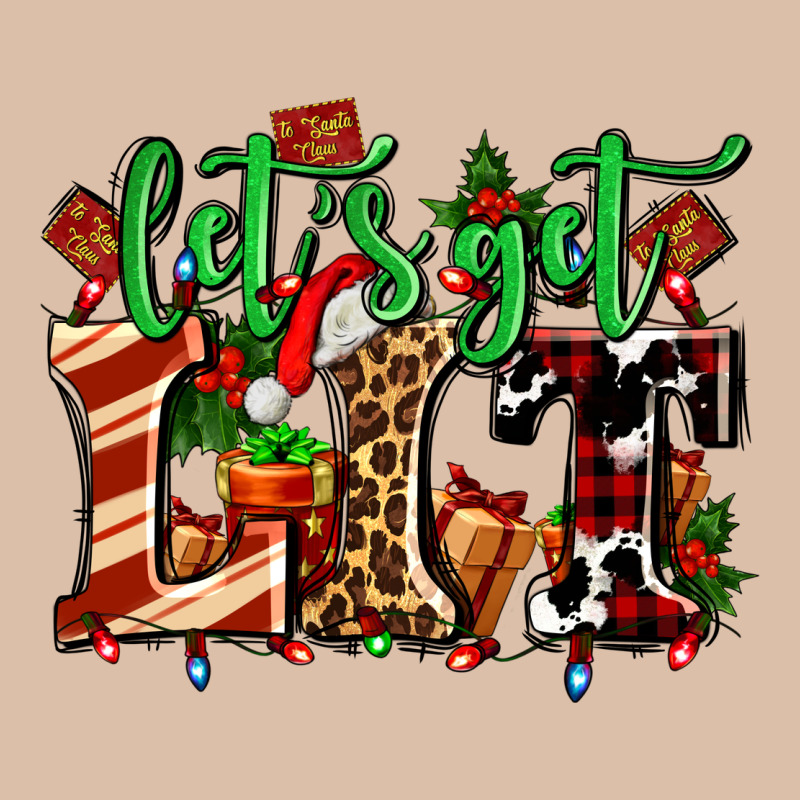 Lets Get Lit With Christmas Urban Heavy Tee by AdoDesignShop | Teevron