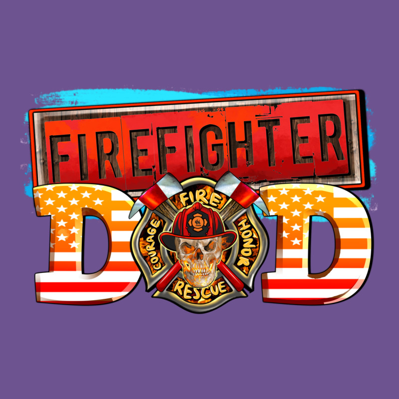 Firefighter Dad Vintage Tee by AdoDesignShop | Teevron