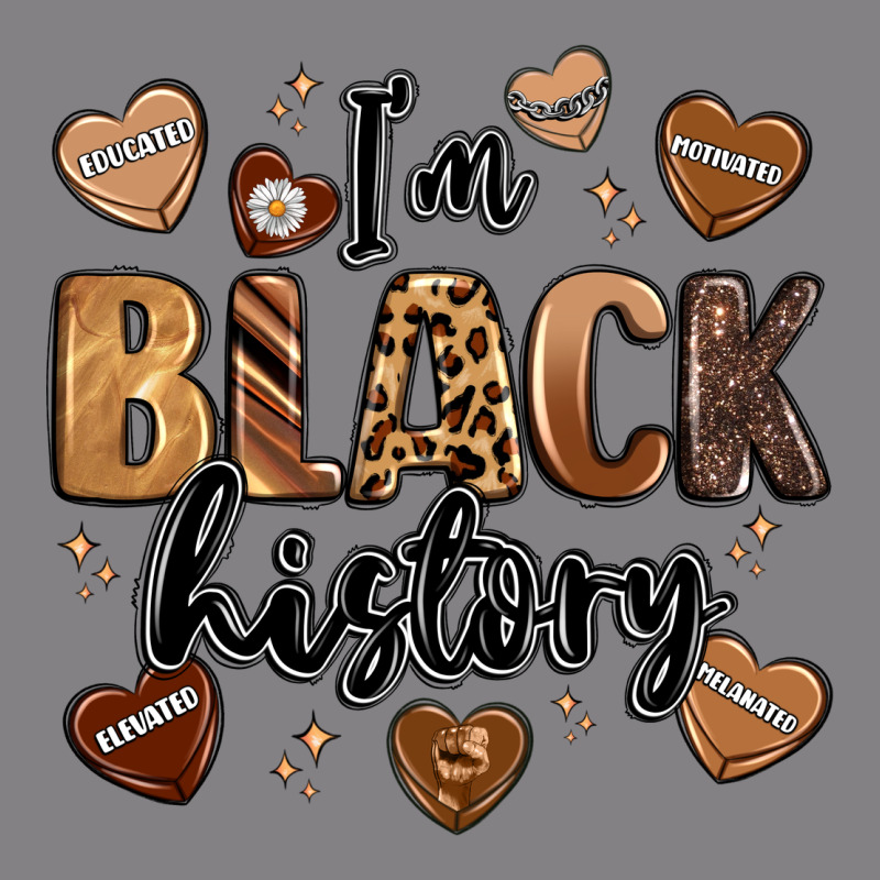 I'm Black History Heavyweight Hoodie by LillyAllenDesigns | Teevron