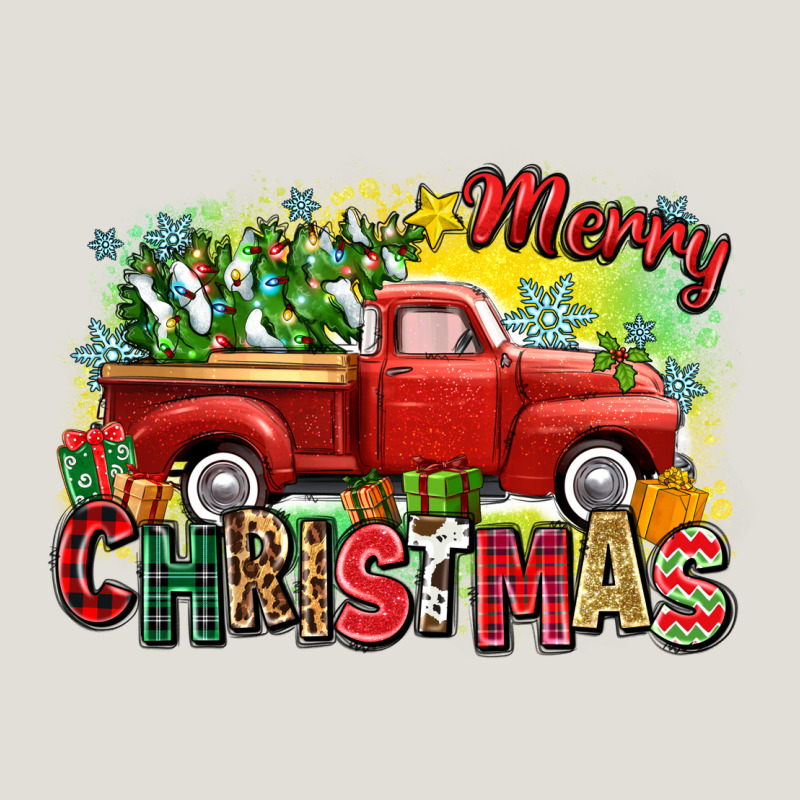 Merry Christmas Truck Heavy Core Tee by Zillion Design Studio | Teevron