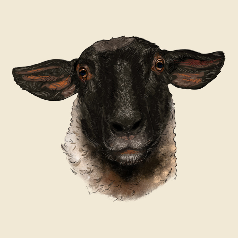 Suffolk Ewe Head Premium Tee by BarkalooDesign | Teevron