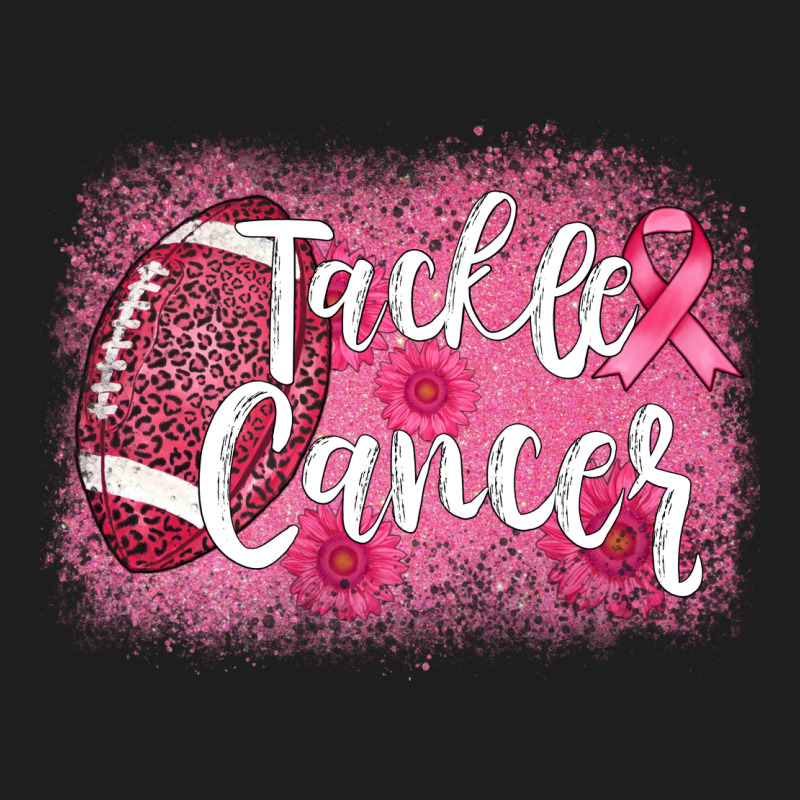 Tackle Cancer Football Leopard Classic Tee by AdoDesignShop | Teevron