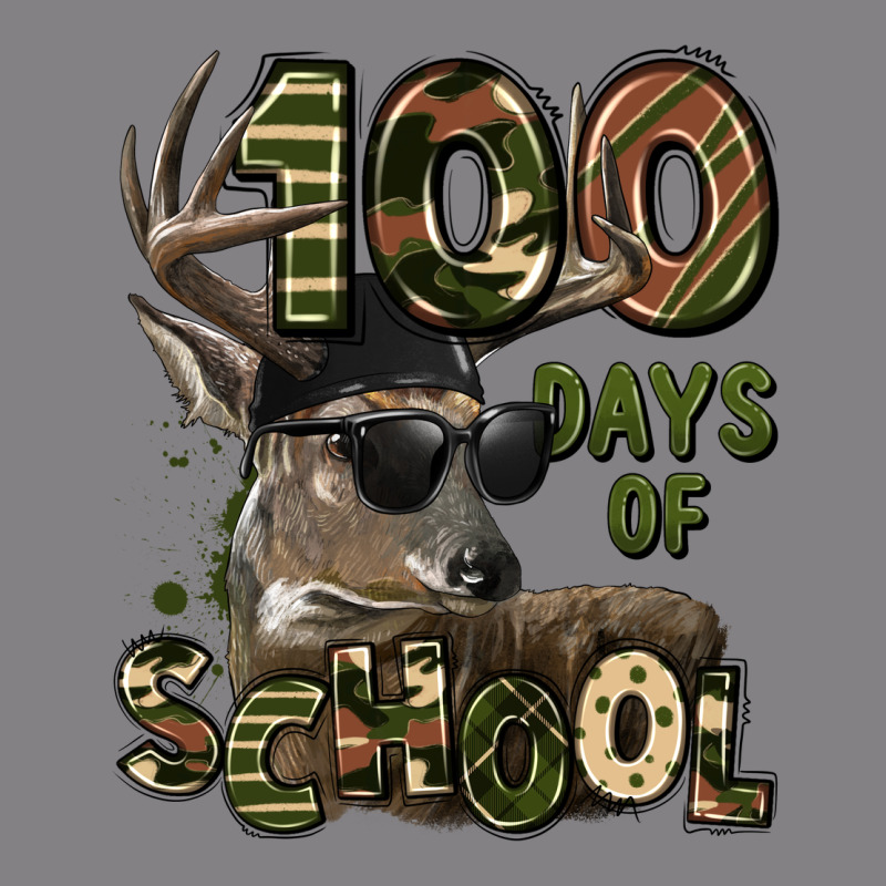 100 Days Of School Hunting Deer Heavyweight Hoodie by LillyAllenDesigns | Teevron