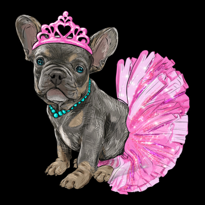 Balerina French Bulldog With Tutu Premium Tee by RanaPortraitStore | Teevron