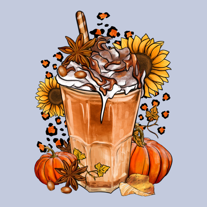 Pumpkin Spice Ice Latte Long Sleeve Tee by Jasminsmagicworld | Teevron