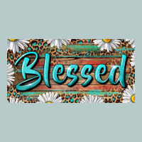 Blessed With Daisy And Leopard Heavy Core Tee | Teevron