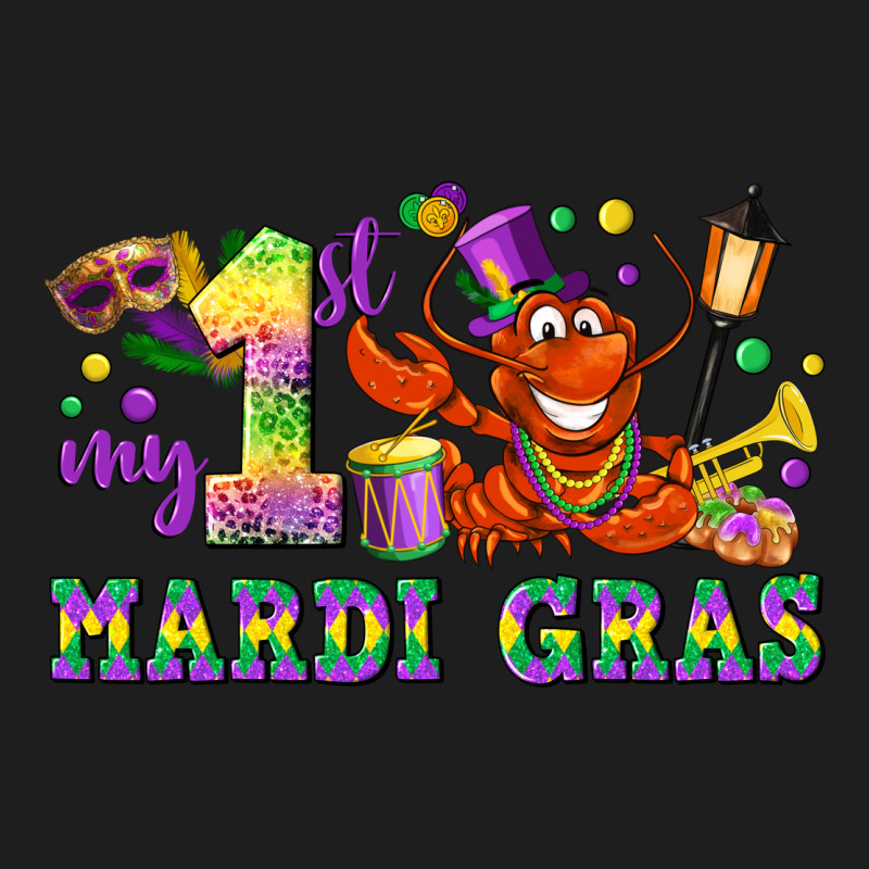 My First Mardi Gras Heavyweight Hoodie by LillyAllenDesigns | Teevron
