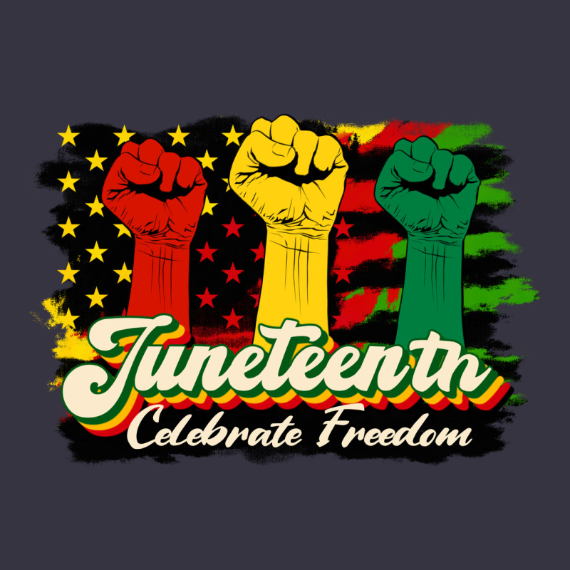 Juneteenth Celebrate Freedom Vintage Hoodie by HRA Design Shop | Teevron