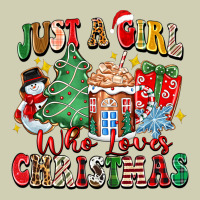 Just A Girl Who Loves Christmas Heavy Core Tee | Teevron