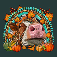 Fall Cow Rainbow Premium Sweatshirt | Teevron