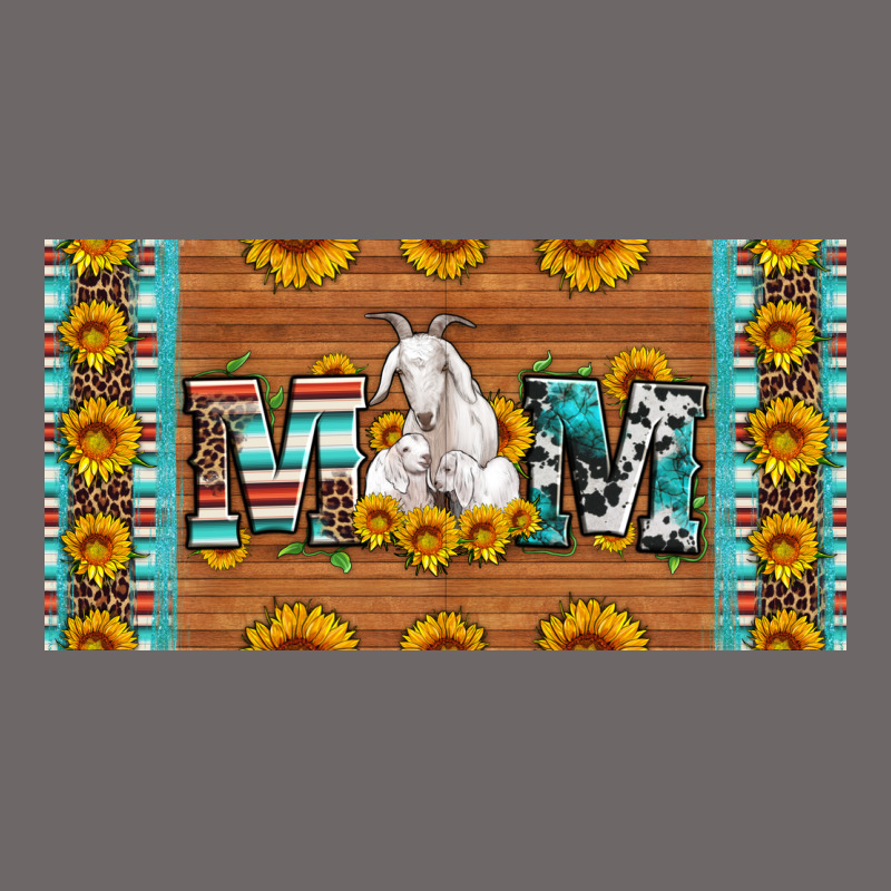 Mom Goat Sunflowers License Plate Classic Tee by Artiststas | Teevron