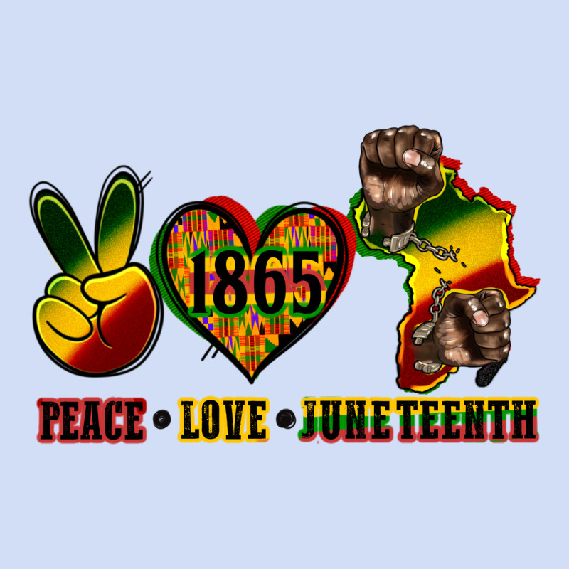 Peace Love Juneteenth Urban Hoodie by CowGirlArtShop | Teevron