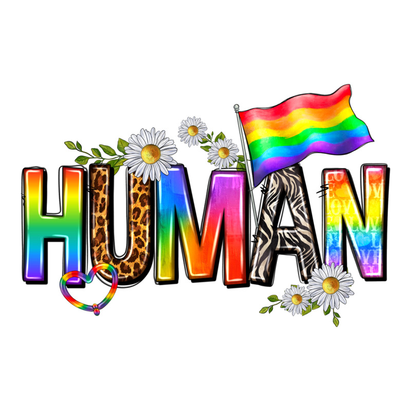 Human With Daisies Premium Tee by texasbilliewilder | Teevron
