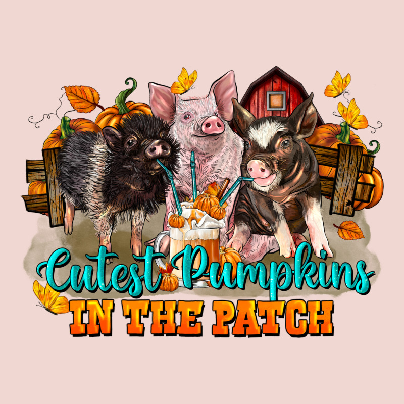Fall Cutest Pumpkin In The Patch Pig Premium Sweatshirt by LillyAllenDesigns | Teevron