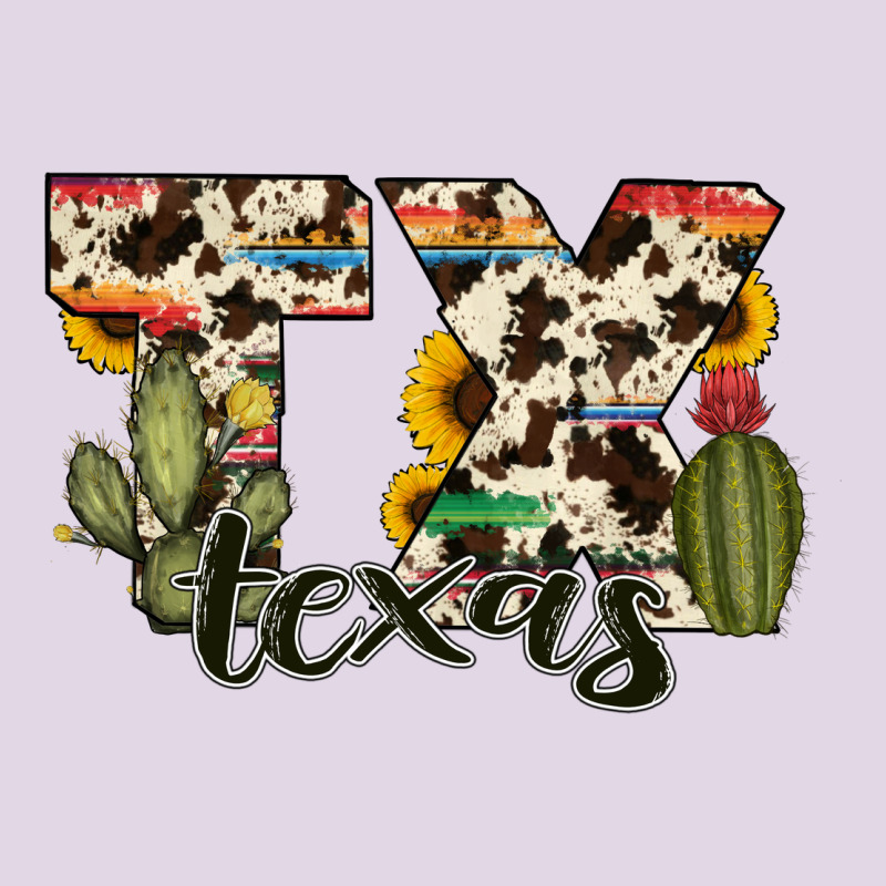 Texas State Cowhide Serape Cactus Classic Tee by RanaPortraitStore | Teevron