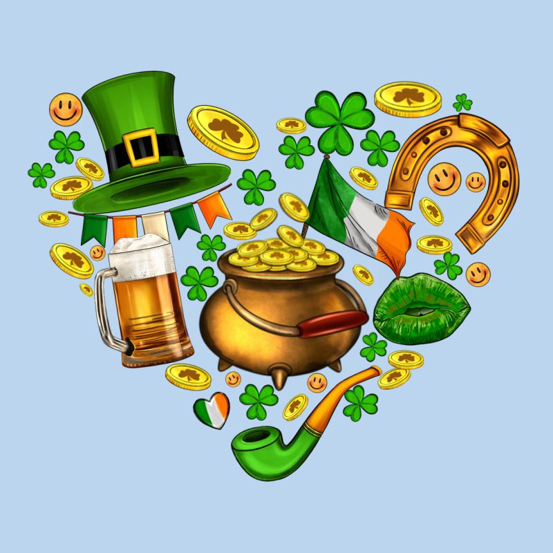 St Patricks Heart Classic Tee by AdoDesignShop | Teevron